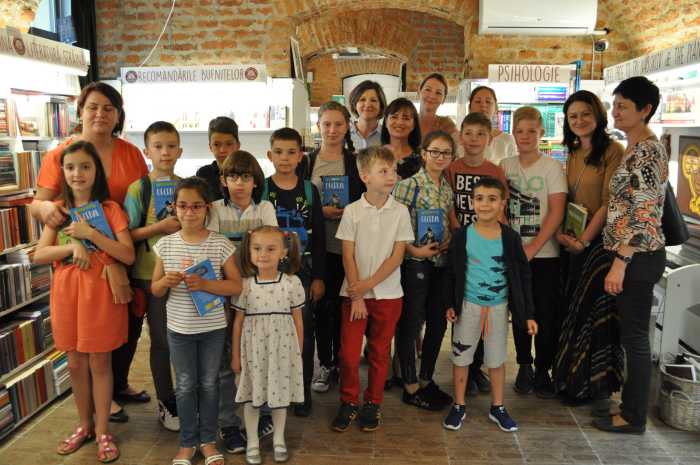 Istoria povestita copiilor, de Simona Antonescu, lansarea de la Timisoara