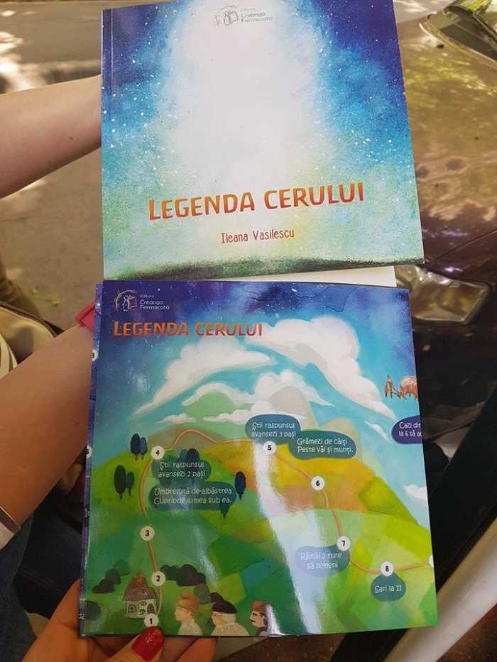 Legenda cerului, carte de Ileana Vasilescu (editura Creanga Fermecata)