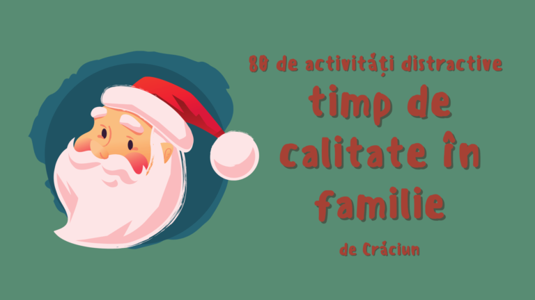 80 de activități distractive timp de calitate în familie de Crăciun